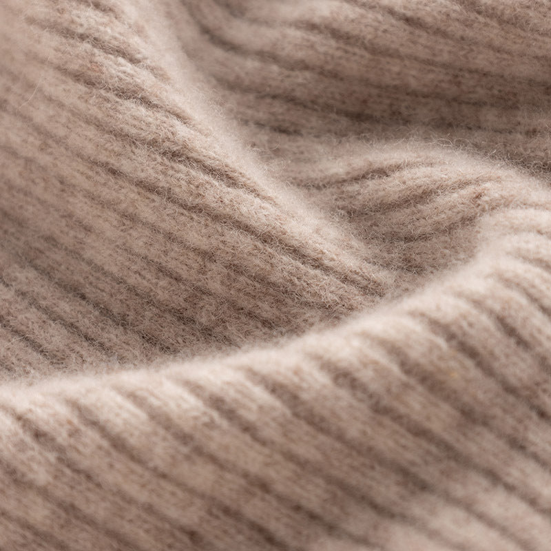 Merino Wol Jurk Dames | Ribbed | Premium Knitwear