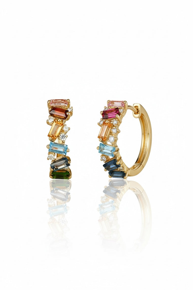 Atelier Irregular Hoops 925 Sterling Zilver