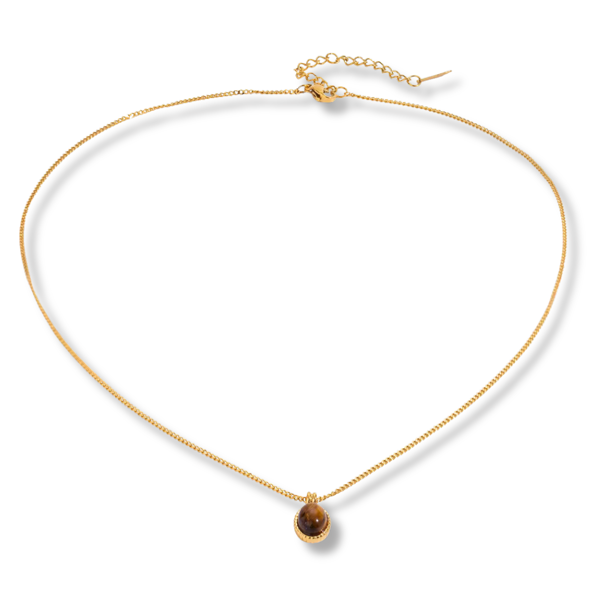 THE EVERYDAY PENDANT | TIGER'S EYE NOUVÉL THE LABEL
