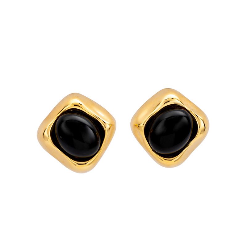 The 'Midnight' Stud Earrings Nouvél the Label