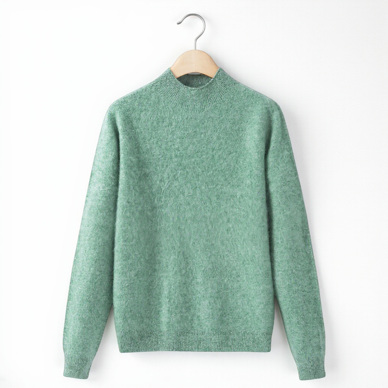 The Essential Mock Neck Sweater Nouvél the Label