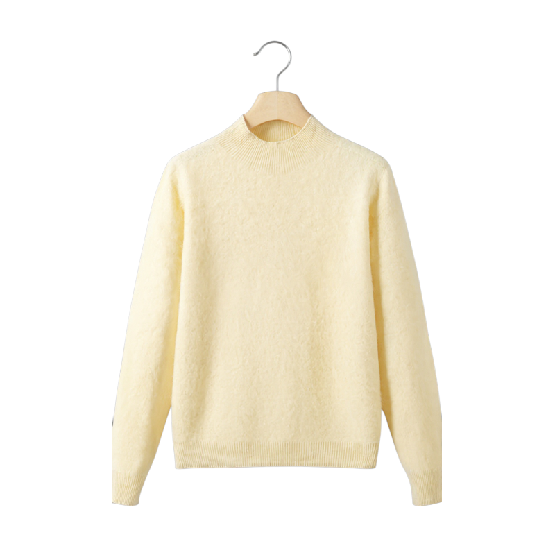 The Essential Mock Neck Sweater Nouvél the Label