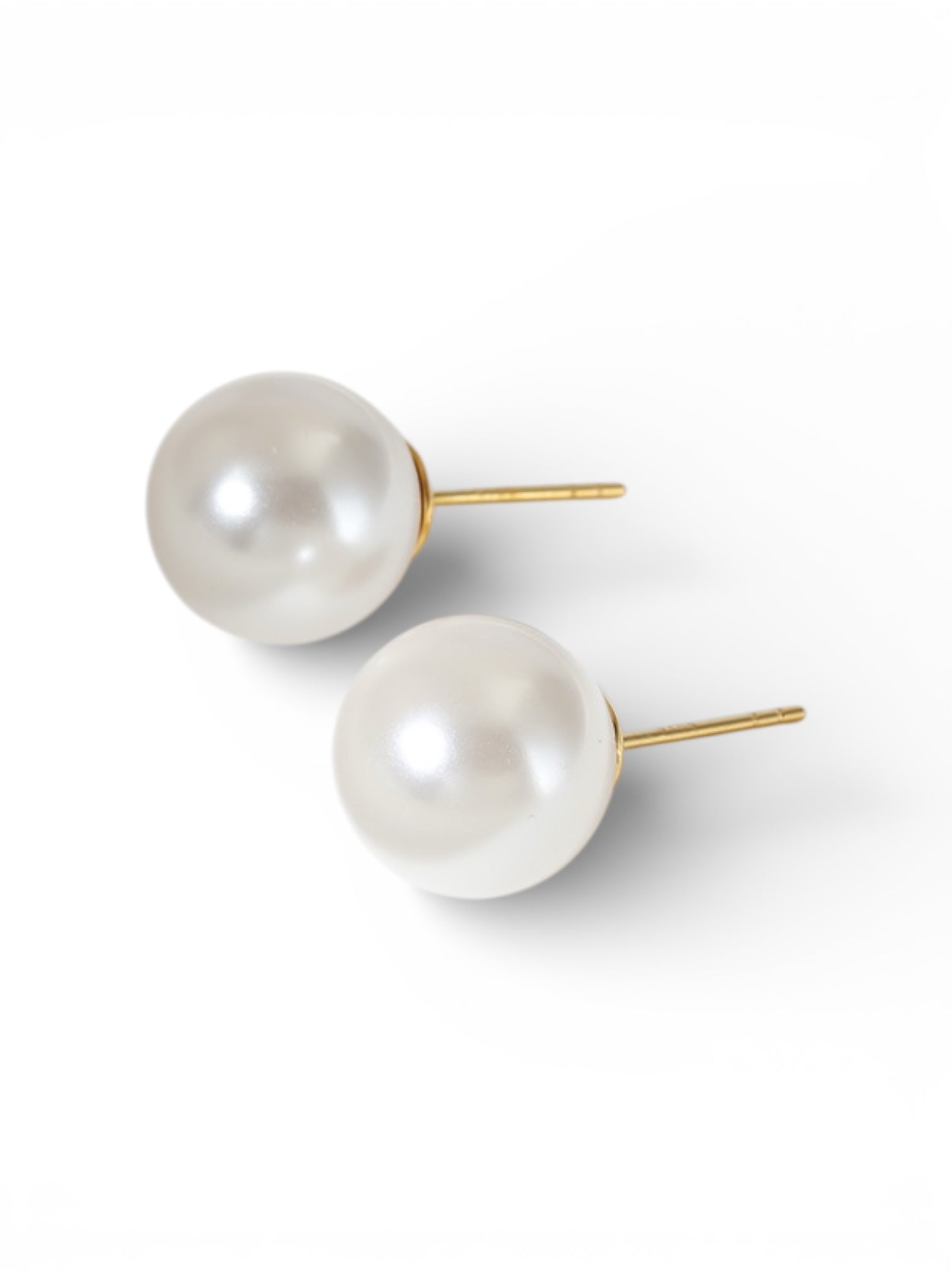 Edison Parel Oorknoppen | 12mm Natuurlijke Parel