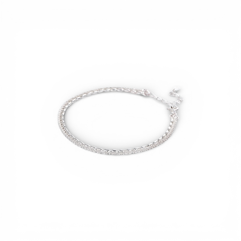 Double Layer Armband | S925 Zilver & Gelaagd