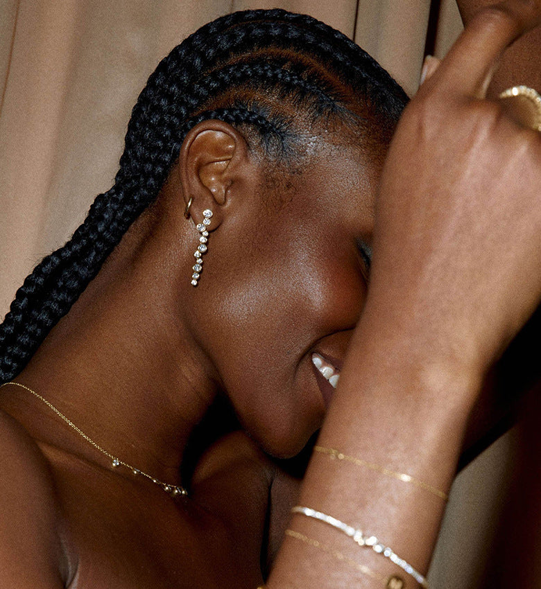 De Organic Light Climbers | Avond Oorbellen | Nouvél the Label