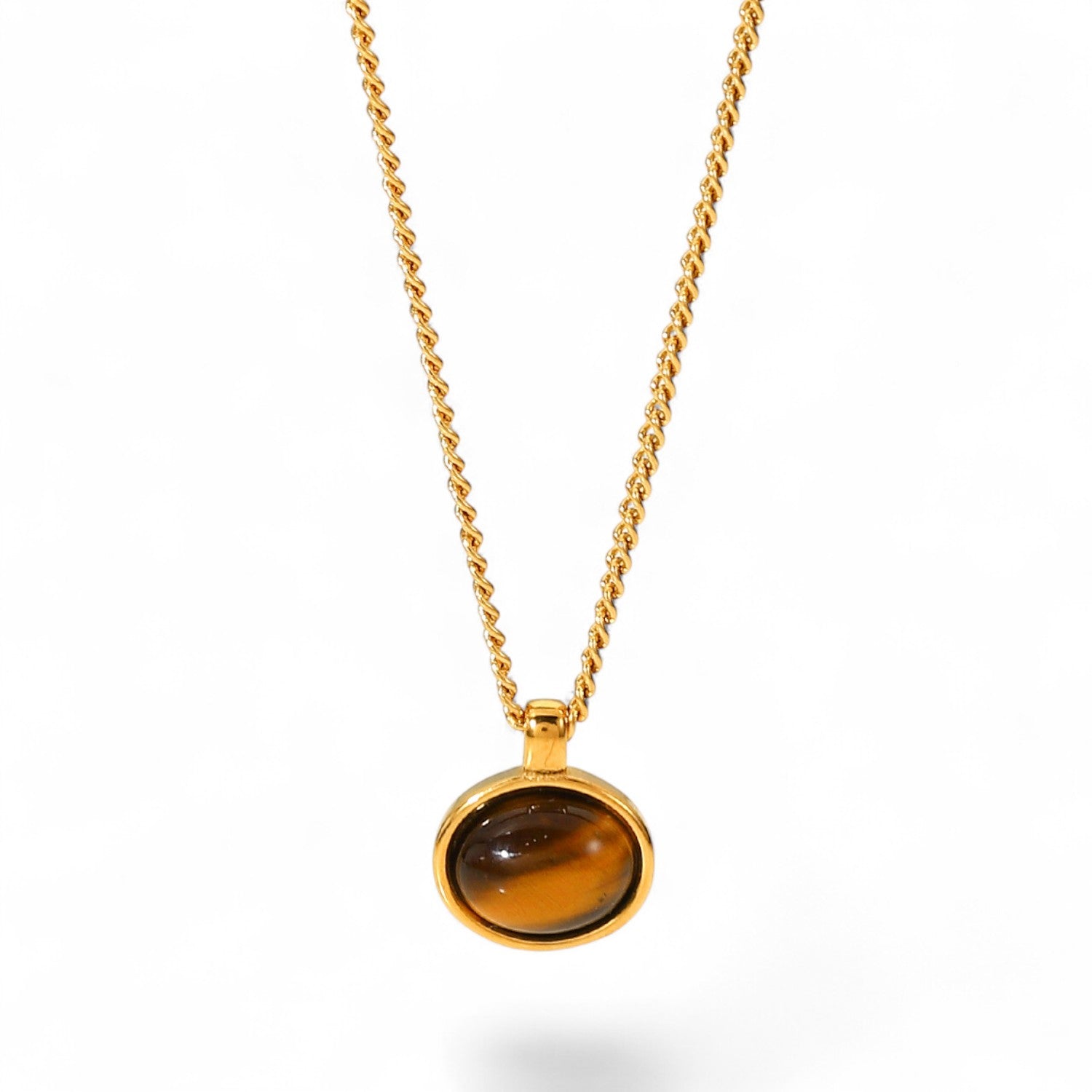 De Classic Pendant | Tiger's Eye