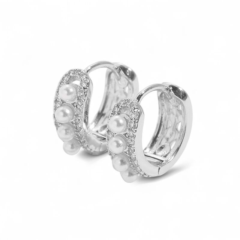 Elise Earrings | 925 Sterling Silver met 18k Verguld