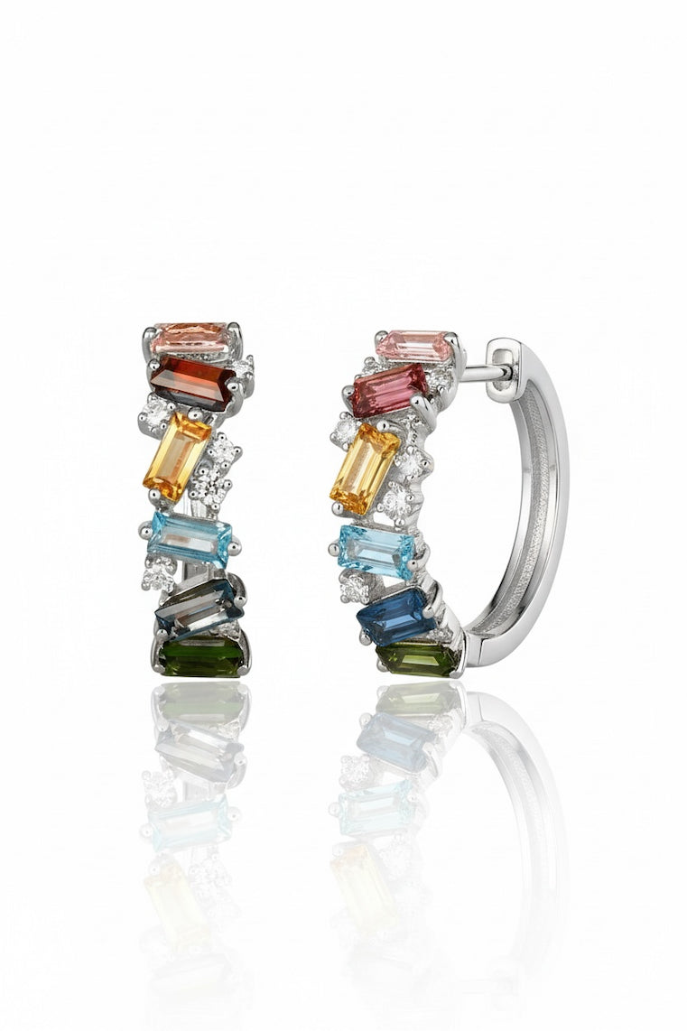 Atelier Irregular Hoops 925 Sterling Zilver