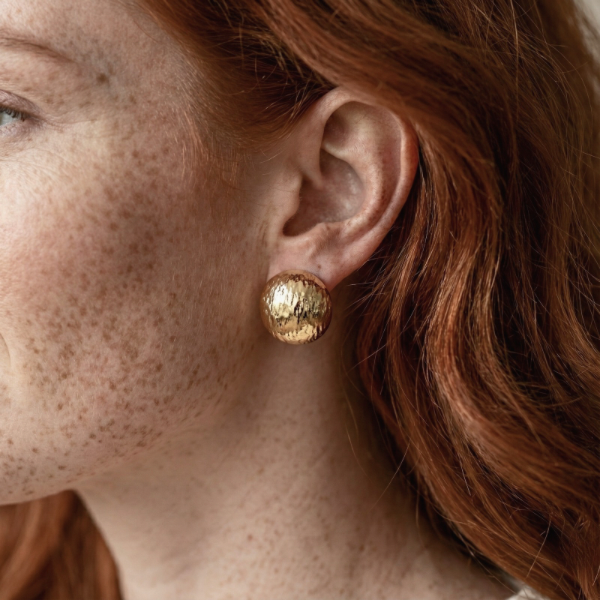 Diamond Cut Hoops | 18k Gold Vermeil | Nouvél the Label