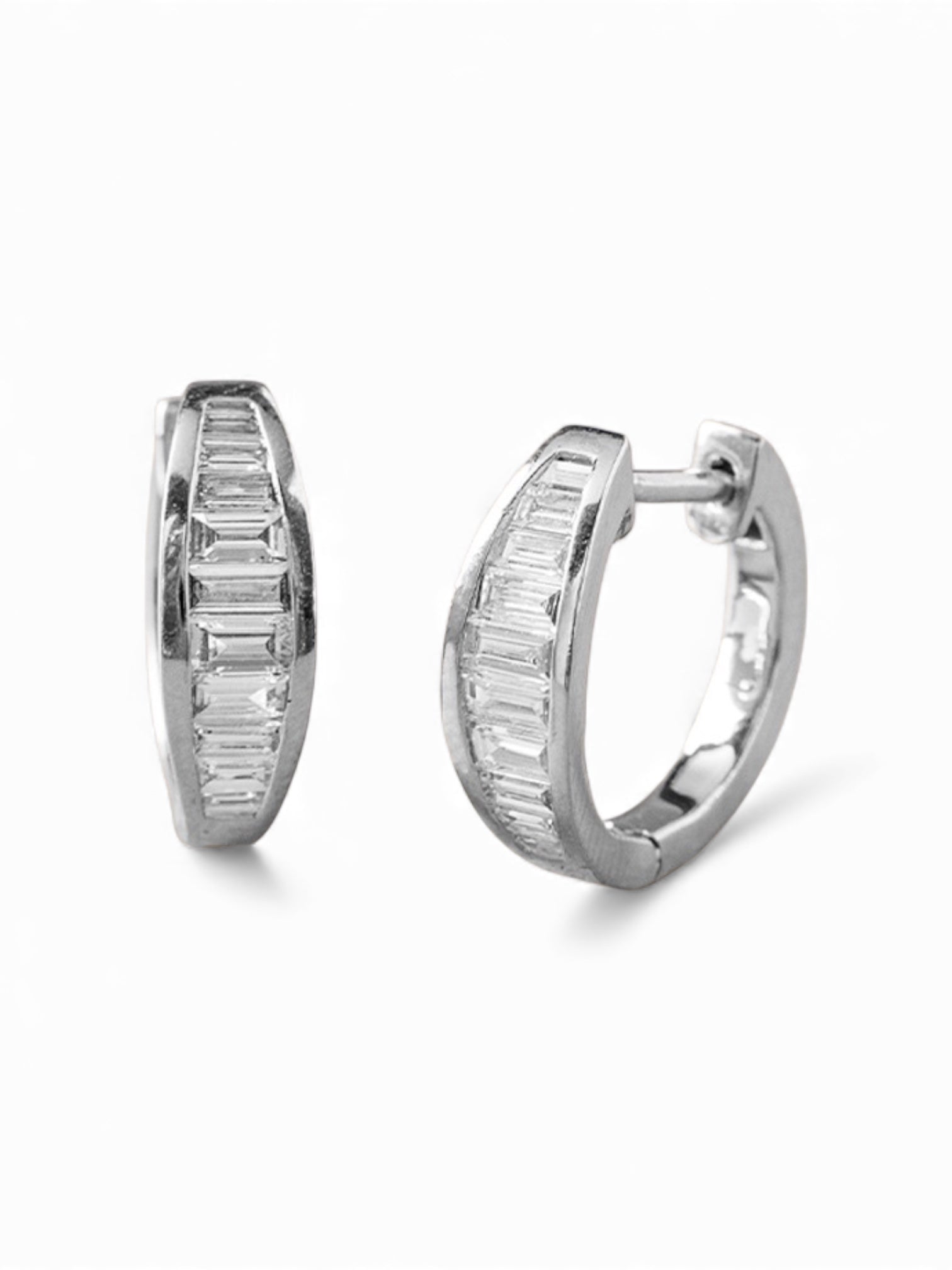 Diamond Huggies | 18k Goud Vermeil