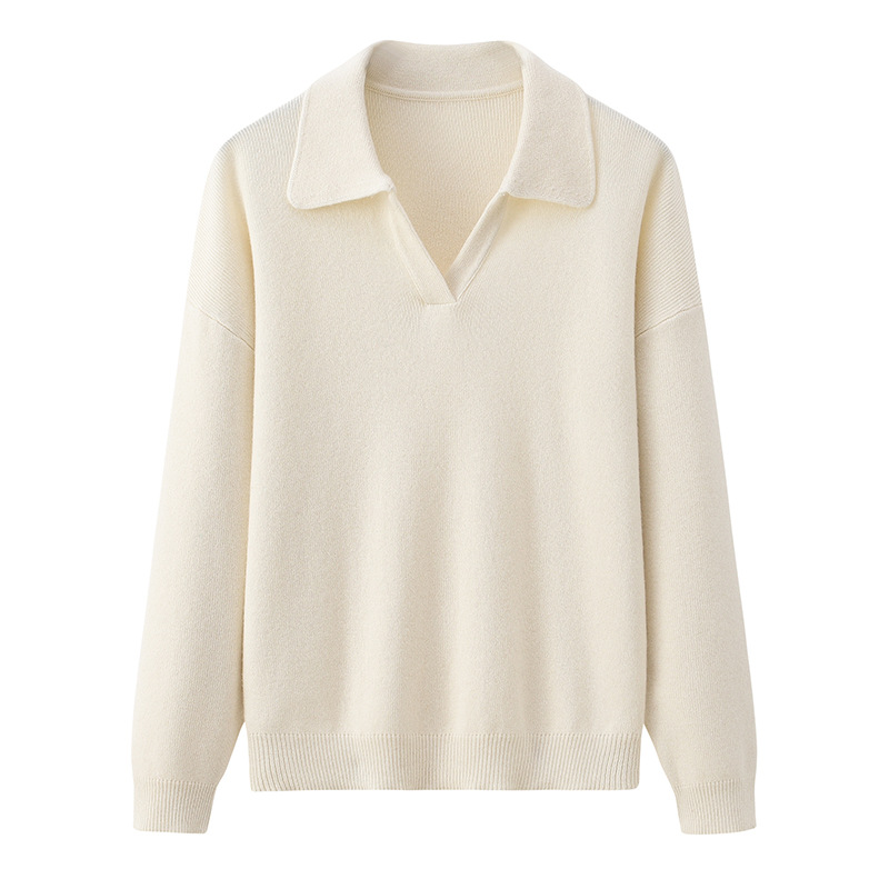 Heavyweight kasjmier trui dames