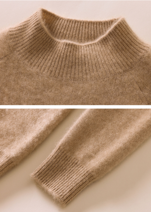 THE RELAXED CASHMERE TURTLENECK NOUVÉL THE LABEL
