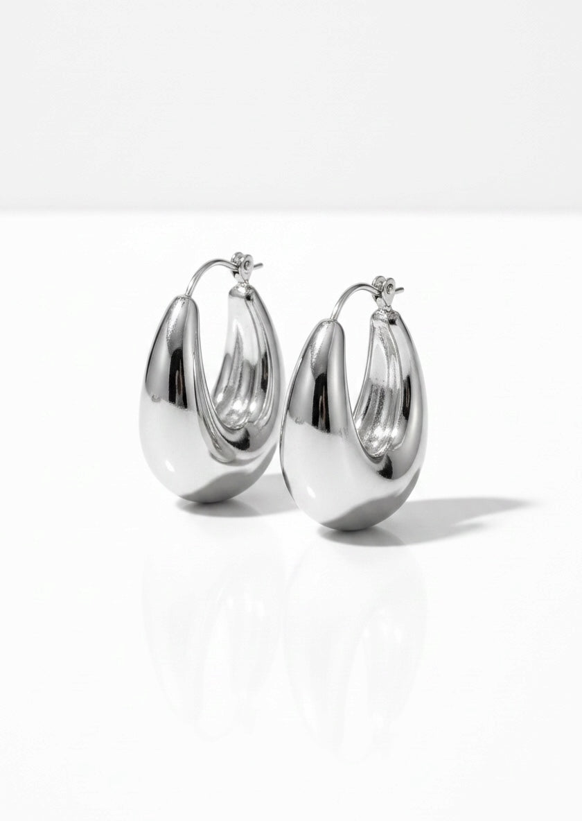 Sculptural Drop Oorbellen