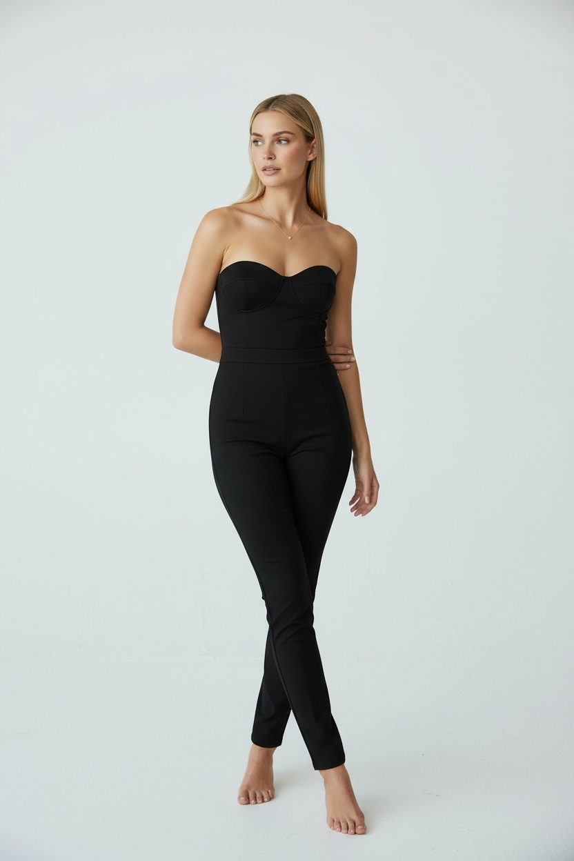 Pavé Hart Ketting | 18k Vermeil & 925 Zilver