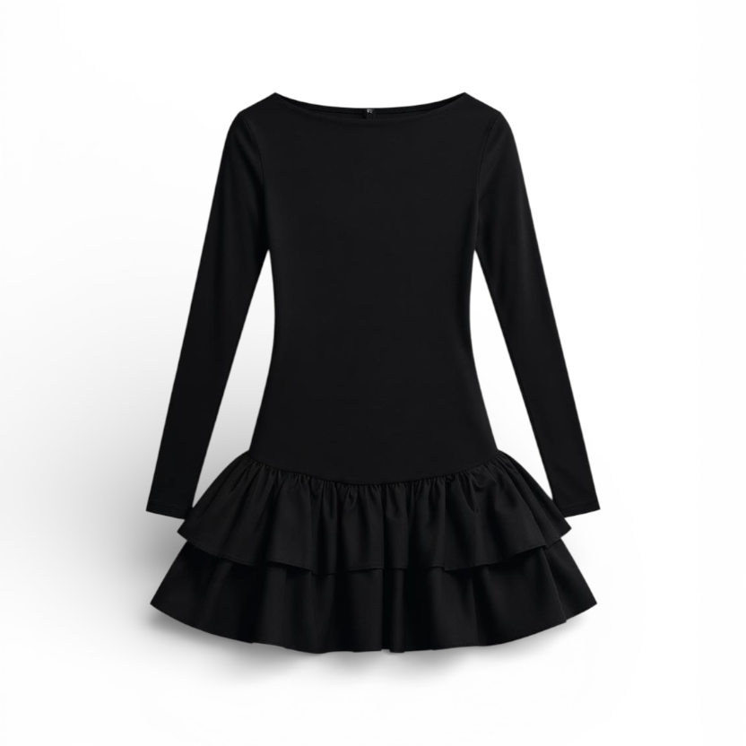 Ruffle Jurk | Jurk - Nouvél the Label®