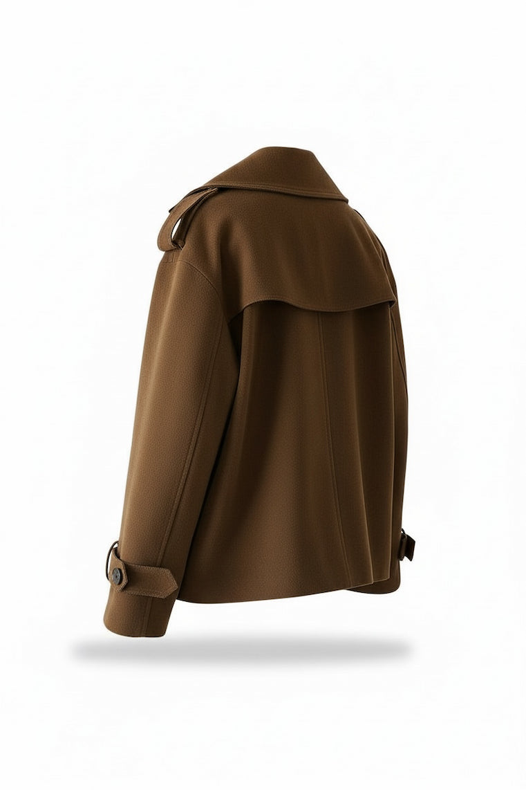 Suede Trenchcoat | Oversized