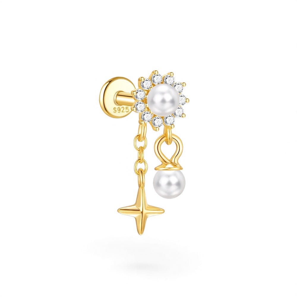 Stella Dangle Stud - Unieke Statement Oorbellen